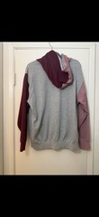 MV Sport Lake Tahoe Hoodie Burgundy And Gray Size Medium