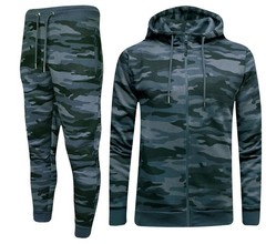 Men’s Full Tracksuit Set Jogging Bottom Joggers Zip Up Hoddie Slim Fit Hoody