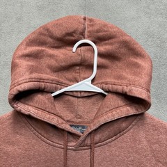 Eddie Bauer Sweatshirt Mens XL Heather Henna Red Graphic Outdoor Hoodie EUC