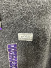 Eddie Bauer Heavyweight Crew Gray Sweatshirt XXL