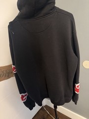Steady Hands Akatsuki Cloud Pullover Hoodie XL Black Red White