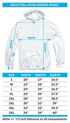 YES DRAGONFLY Licensed Adult Pullover Hooded Band Sweatshirt Hoodie SM-3XL