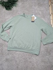 Nike Yoga Dri-Fit Sweatshirt Mens M Medium Mint Green Crew Neck Pullover NWT $75