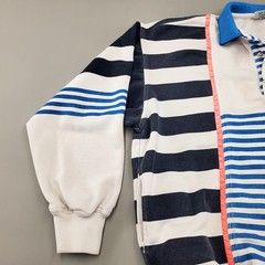 Vintage 80s HEAD Ski Retro Colorblock Collared 1/4 Button Henley Sweatshirt M