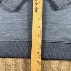 KJUS Liam TechWool Half Zip Pullover Blue Midlayer Size 50 Medium $249 Stretch
