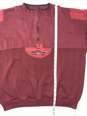 Vintage Todays News Collared Sweatshirt XL Casual Classic 90s
