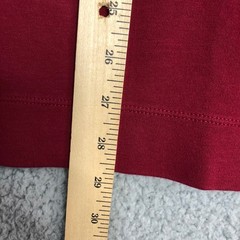 Banana Republic Sweatshirt Mens XL Pullover Long Sleeve Red Plum 1/4 Zip