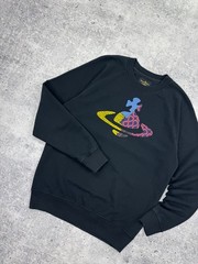Vintage Vivienne Westwood Anglomania Big Logo Sweatshirt Hoodie Men Man Size S