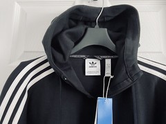 BNWT MEN’S ADIDAS NMD FULL ZIP HOOD SWEATSHIRT BLACK US SIZE SMALL (S)