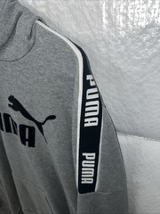 PUMA Men’s Essentials Big Logo Hoodie L Large Gray / 52/54 *USA SELLER FREE SHIP