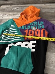 Dope Graphic Design Hoodie Urban Hip Hop Streetwear Pullover 90s Mens S Pacsun