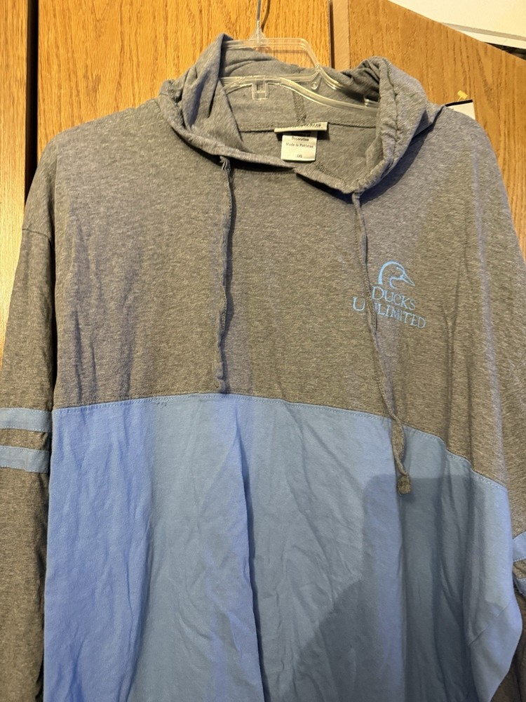 Ducks Unlimited Color Block Artisans Hoodie Sweatshirt 2xl