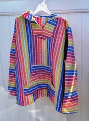 New Baja Pullover “Drug Rug” Hoodie Size: 3XL | US SELLER-Classic Mexican Style