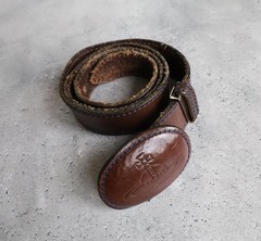 Vivienne Westwood 90s Leather Belt Womens Classic Design Accessories