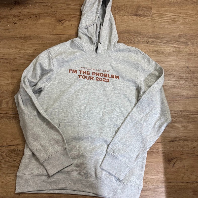 Morgan Wallen I’m The Problem Tour 2025 Hoodie Adult Size Medium