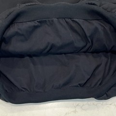 IDLT Basics Loose Perfect Hood iBlack Oversized Unisex Large Double Layer Pocket