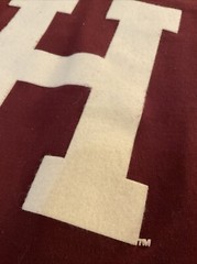 RARE Champion Harvard Big “H” Felt Letter Sweatshirt SMALL Long Sleeve Crew Neck