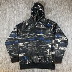 Eastbay Water Resistant Hoodie Size Large Reflective Pocketed 100% Polyester