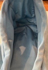 Adidas Aqua Blue 3-D Logo Cotton Polyester Lightweight Hoodie Pullover Medium
