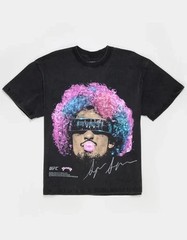 O’Malley Bubble Gum Mens Boxy Tee, Fighter Graphic T-Shirt