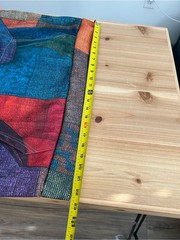 Source Unknown Multicolor Patchwork Dog Graphic Hoodie