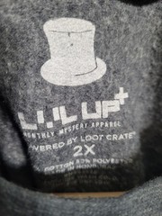 Assassins Creed Mens Sweatshirt Crewneck Lvl Up Loot Crate Exclusive 2X Gray