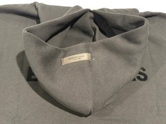 Fear of God Essentials Men’s Size XLG Stretch Limo Black Hoodie NWT