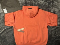 NWT Fear of God Essentials Coral Hoodie Size Large 100% Authentic✅