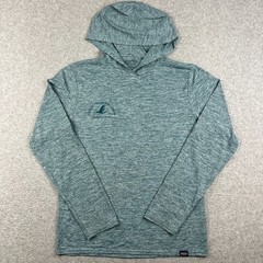 Patagonia Capilene Cool Daily Hoodie UPF Stretch Lightweight XS Mens Blue Hiking
