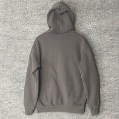 Comfrt Mens Heavyweight Utility Hoodie Charcoal Gray Sleeve Zip Pocket Size S
