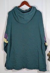 Levi’s Hoodie Mens Size XL Pullover Sweatshirt Kangaroo Pocket Green Purple