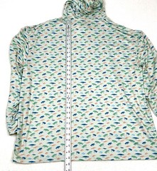 Burlebo AOP Fly Fishing Lures Performance Stretch Golf Hoodie UPF50 Mens 2XL
