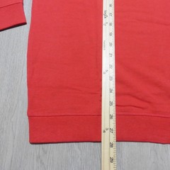 JOHNNIE-O Mens L LARGE SWEATSHIRT CREWNECK FREEMAN RED PULLOVER GOLF