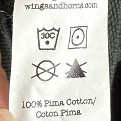 Wings + Horns Full Zip Hoodie Mens Small Green Gorpcore Quiet Luxury Sustainable