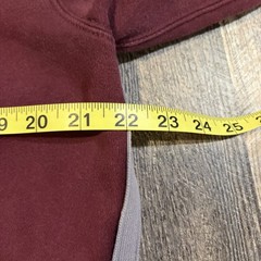 Vintage Triple Five Soul Red Zip Up Hoodie M Faded RARE Details