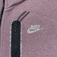 Nike Sportswear Tech Fleece Full-Zip Hoodie Stardust Redstone Men’s Sz Small