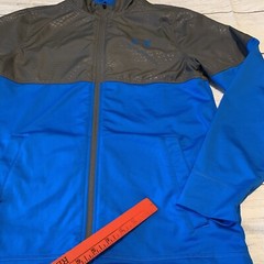 Under Armour UA All Season Mens Size Small Hoodie 1280025 Blue Gray Scales