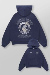 5114 – Looney Tunes Embroidered Hoodies – Pump Bunny – Size Medium (PREORDER)