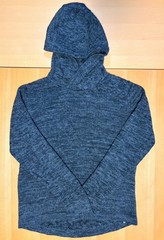 Mission Workshop Renan Alpaca Fleece Hand Knit Pullover Hoodie Sz M Cycling EUC