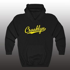 Crooklyn Script Baseball Tail Team Brooklyn Classic Men’s Black Size S-3XL