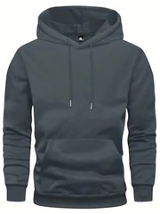 Men’s Hoodie Pullover Sweater Gym Fit Sweatshirt Workout Run Fall Spring Summer