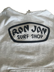 Ron Jon Surf Shop Hoodie Pullover White Cotton All Season surf swim ski