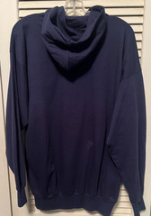 GRAND CANYON NATIONAL PARK MENS HOODIE NAVY BLUE SIZE XL RED/WHITE/BLUE BAND