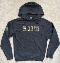 2 Lot 5.11 Tactical Mens S Camouflage Logo Hoodie Gill Nylon # 1644 Shorts