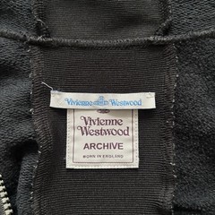 Vtg Vivienne Westwood Archive Zip Hoodie Vest Jacket Size S Orb Motif Designer
