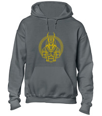 ANUBIS EGYPTIAN GOD HOODY HOODIE EGYPT ANCIENT SYMBOL FASHION TOP COOL NEW