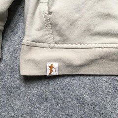 MJR Golf Hoodie Mens XL Beige Sliceroo Graphic Pullover Lightweight Golf Logo