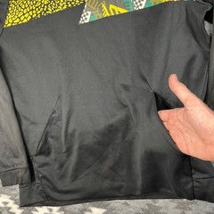 Nike Mens Dri-FIT Hoodie Black Graphic Fleece Pullover XL CU6271-010