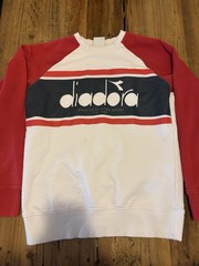 Diadora Pullover 90s Size L Made In Bangladesh