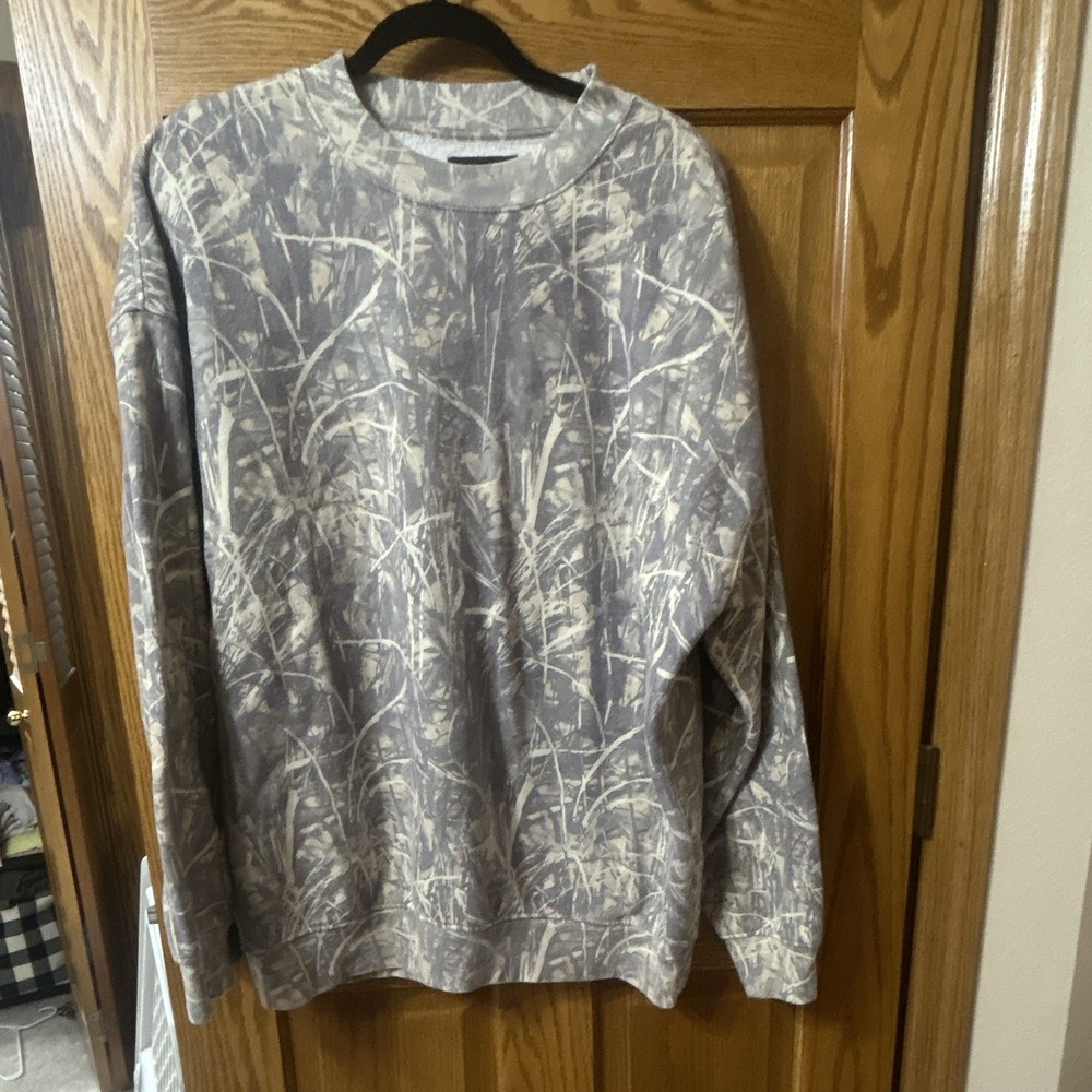 XL Camo Crewneck